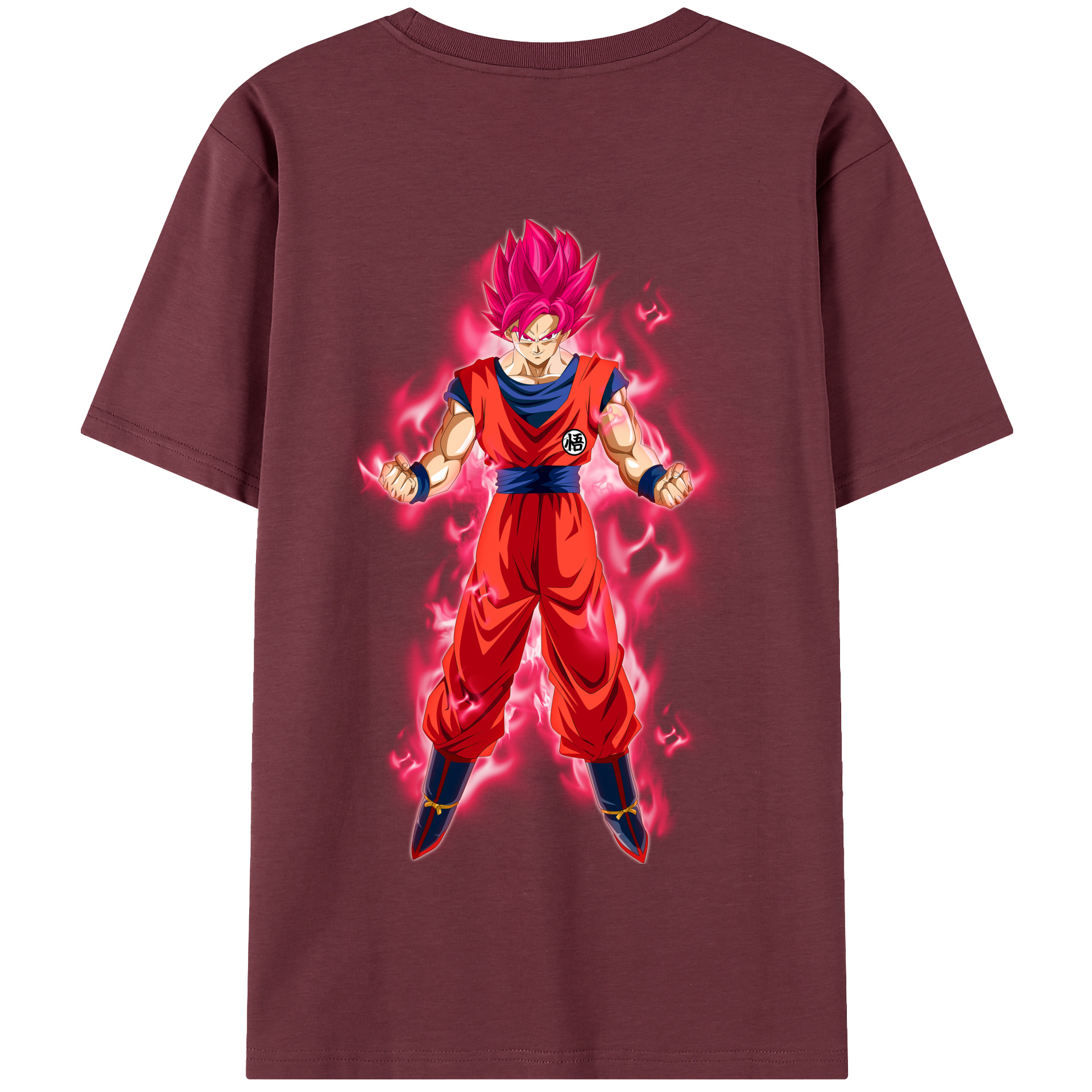 （画像用） ドラゴンボール 孫 悟飯（そんごはん）DRAGON BALL Son Gohan 綿100％半袖Tシャツ（背面プリント）